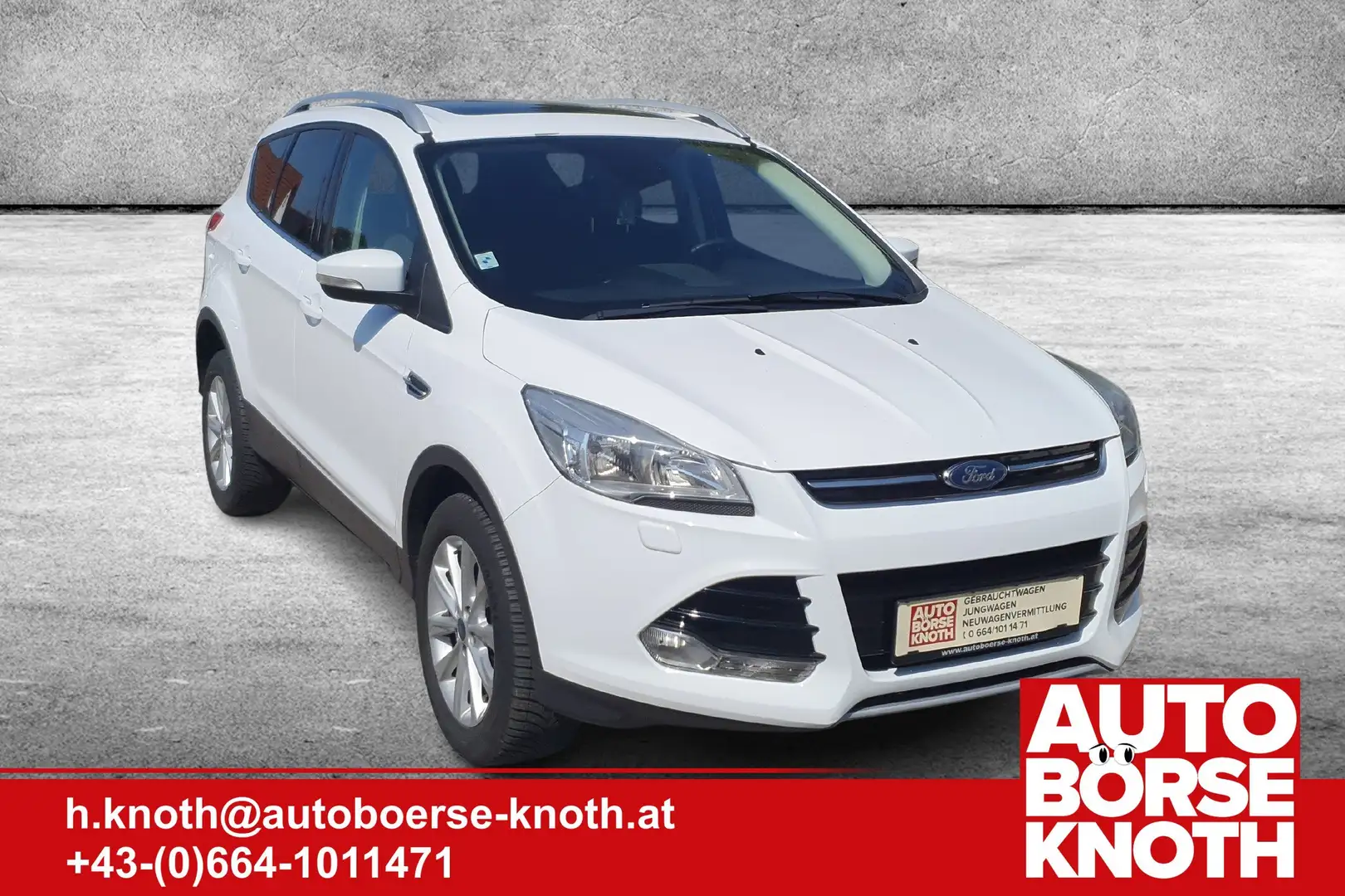 Ford Kuga Titanium WS Heizung, Panoramadach,Lenkradheizung Blanco - 2