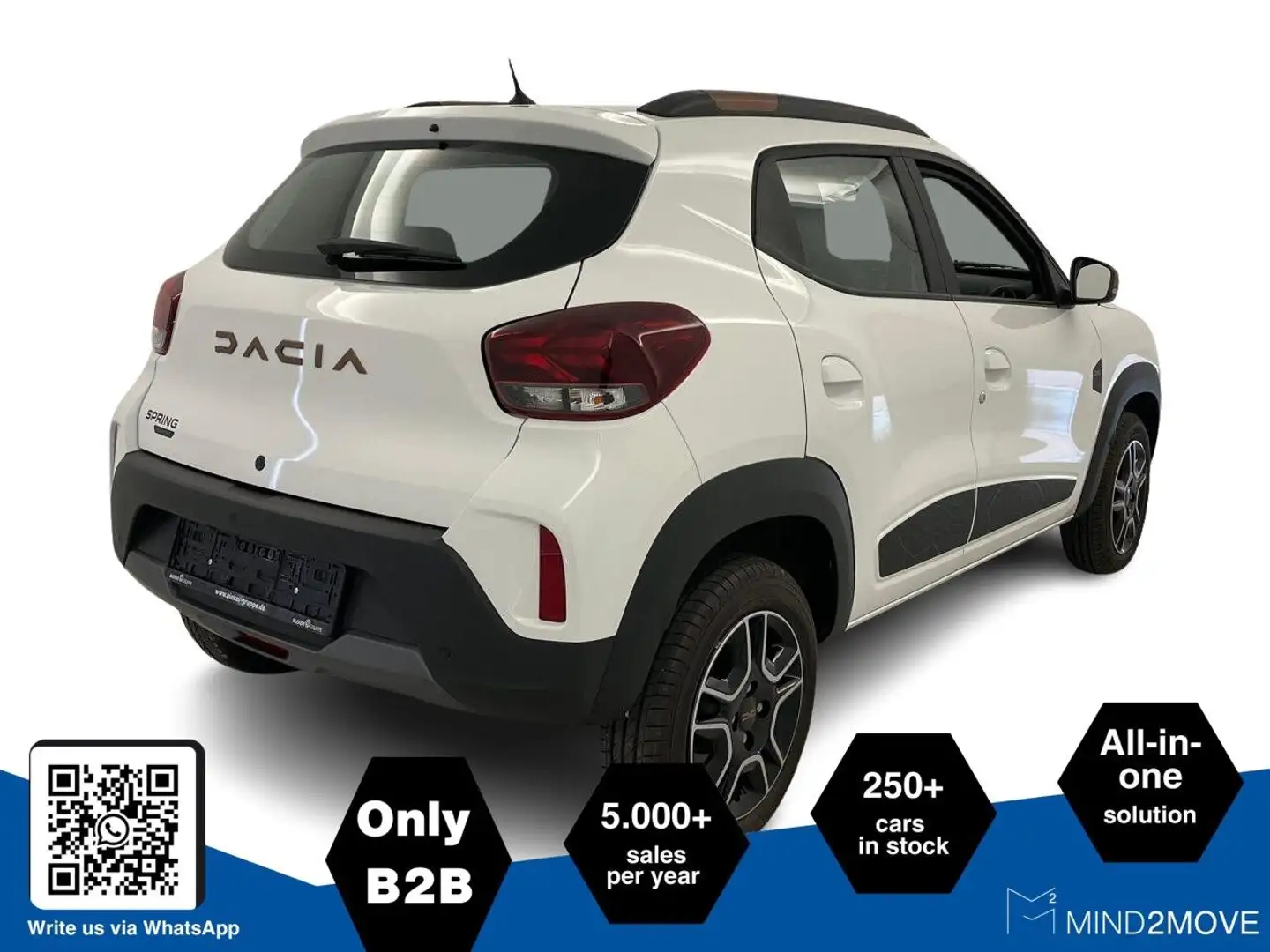 Dacia Spring Electric 65 Extreme NAVI+KAMERA Weiß - 2