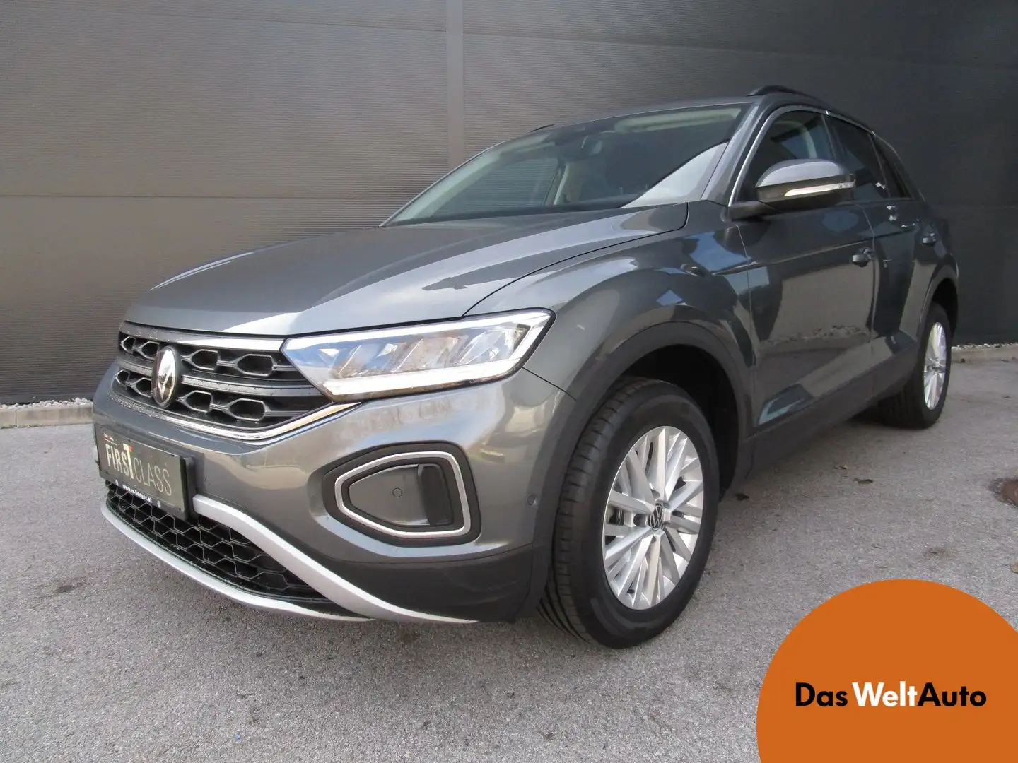 Volkswagen T-Roc Life TSI DSG Gris - 1