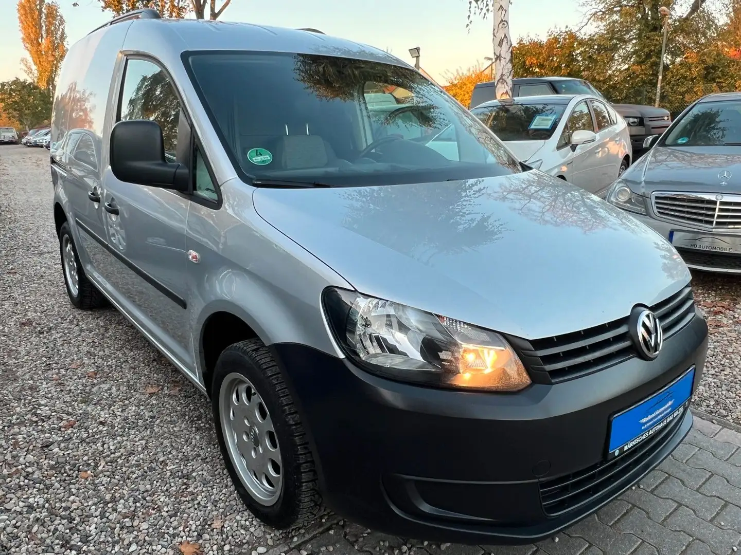 Volkswagen Caddy Kasten*Klima*Leder*PDC*TÜV NEU Silber - 2