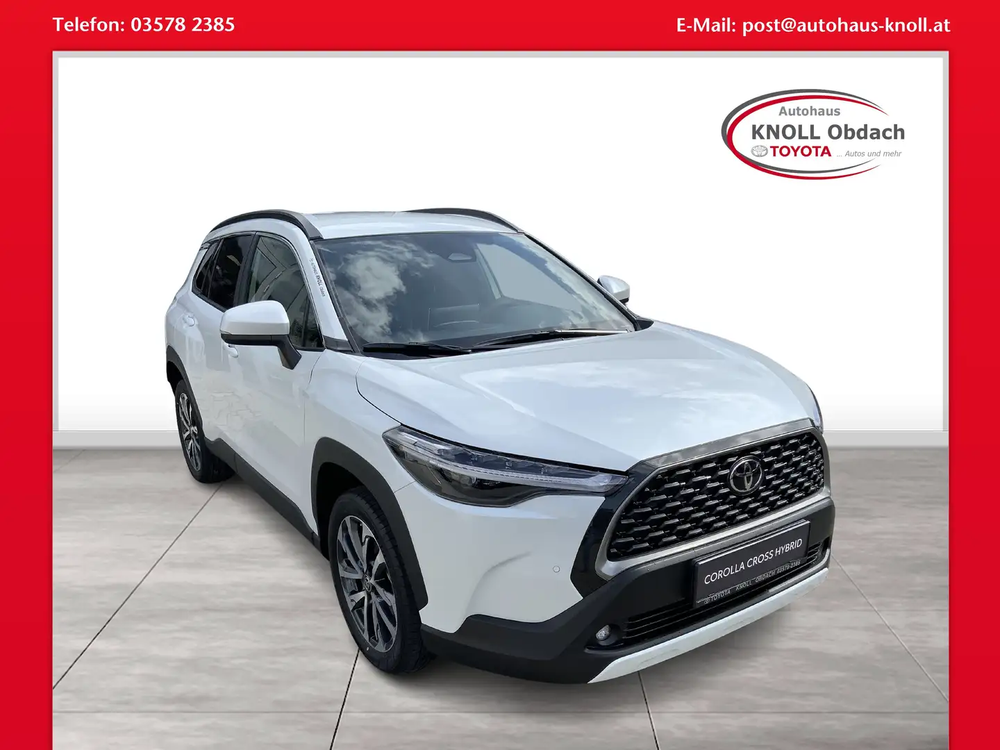 Toyota Corolla Cross 1,8 2WD Active Drive Weiß - 1