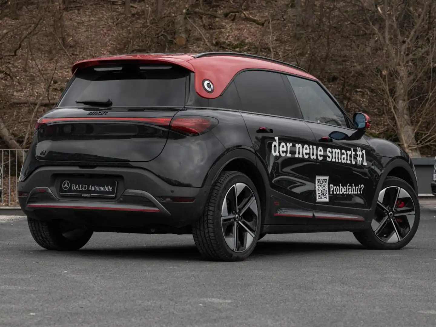smart #1 BRABUS LED+elektr. Heckklappe+360° Czarny - 2