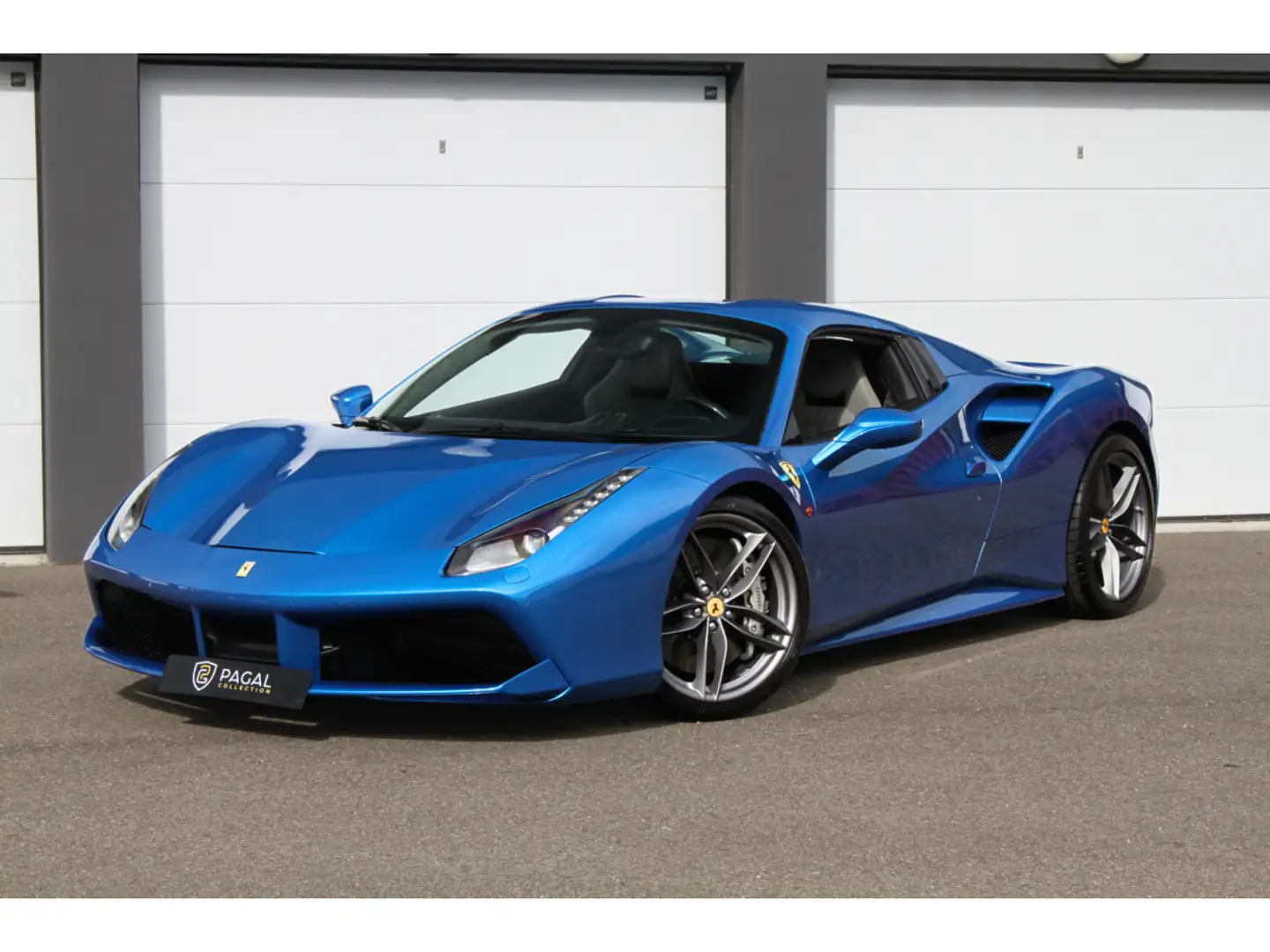 Ferrari 488 Pista SPIDER | LLD 2090e/mois | CARBONE | BLU CORS Blau - 1