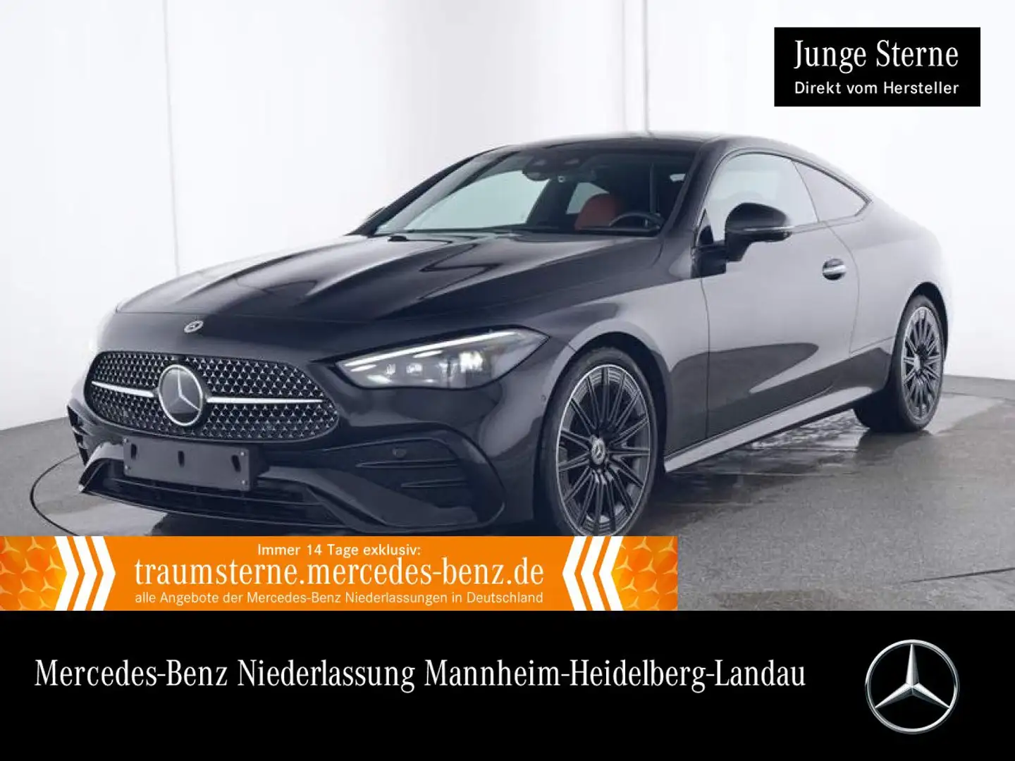 Mercedes-Benz CLE 450 4M AMG+NIGHT+PANO+360+BURMESTER+KEYLESS+9G Noir - 1