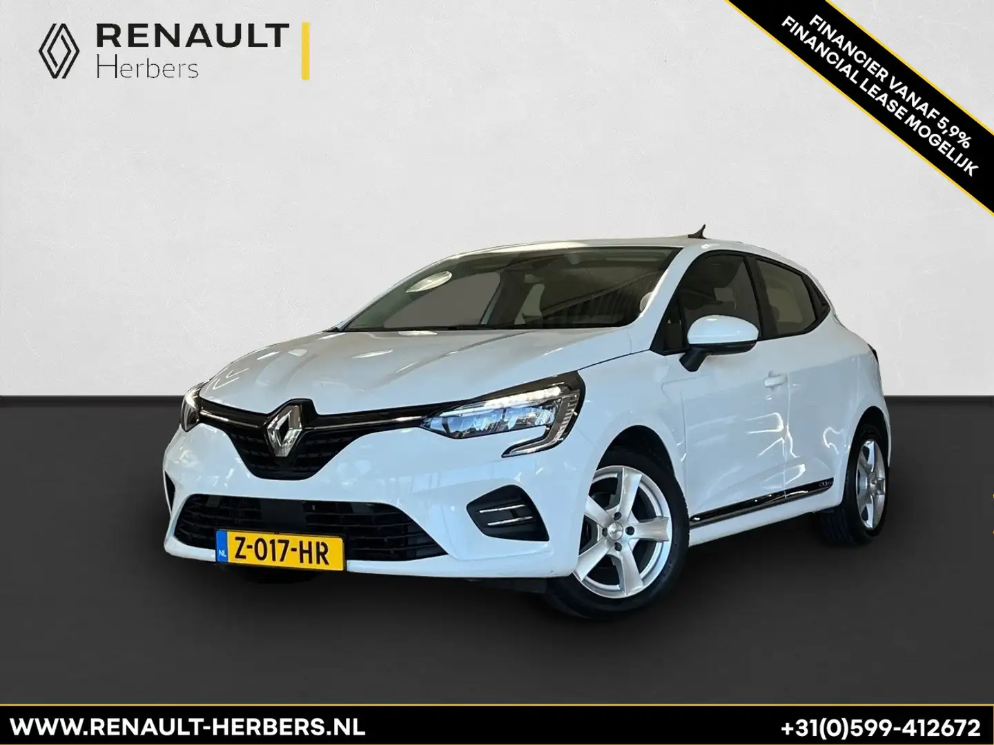 Renault Clio 1.0 TCe / AUTOMAAT / CRUISE / PDC / GARANTIE 11.20 White - 1