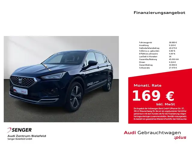 SEAT Tarraco 2.0 TDI DSG LED ACC AHK Business-Paket