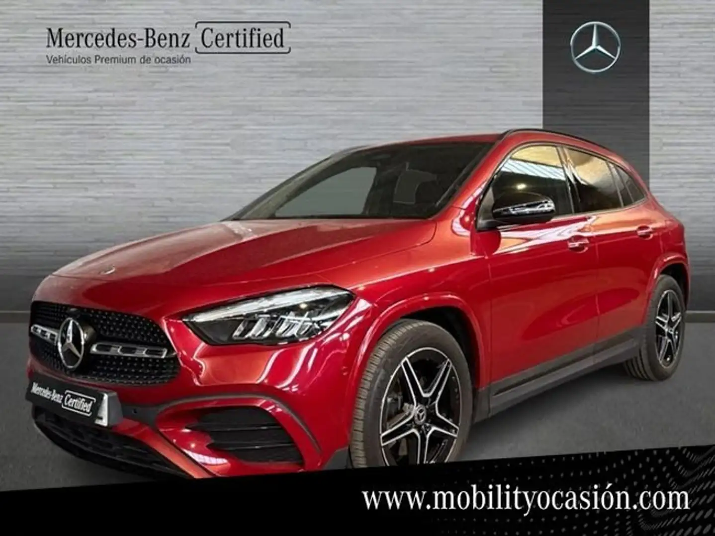 Mercedes-Benz GLA 200 D Rojo - 1