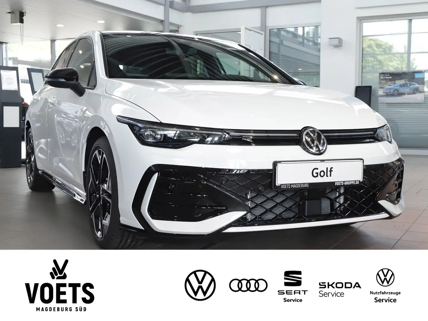 Volkswagen Golf R -Line 1,5 l eTSI OPF DSG KAMERA+NAVI+LED Weiß - 2