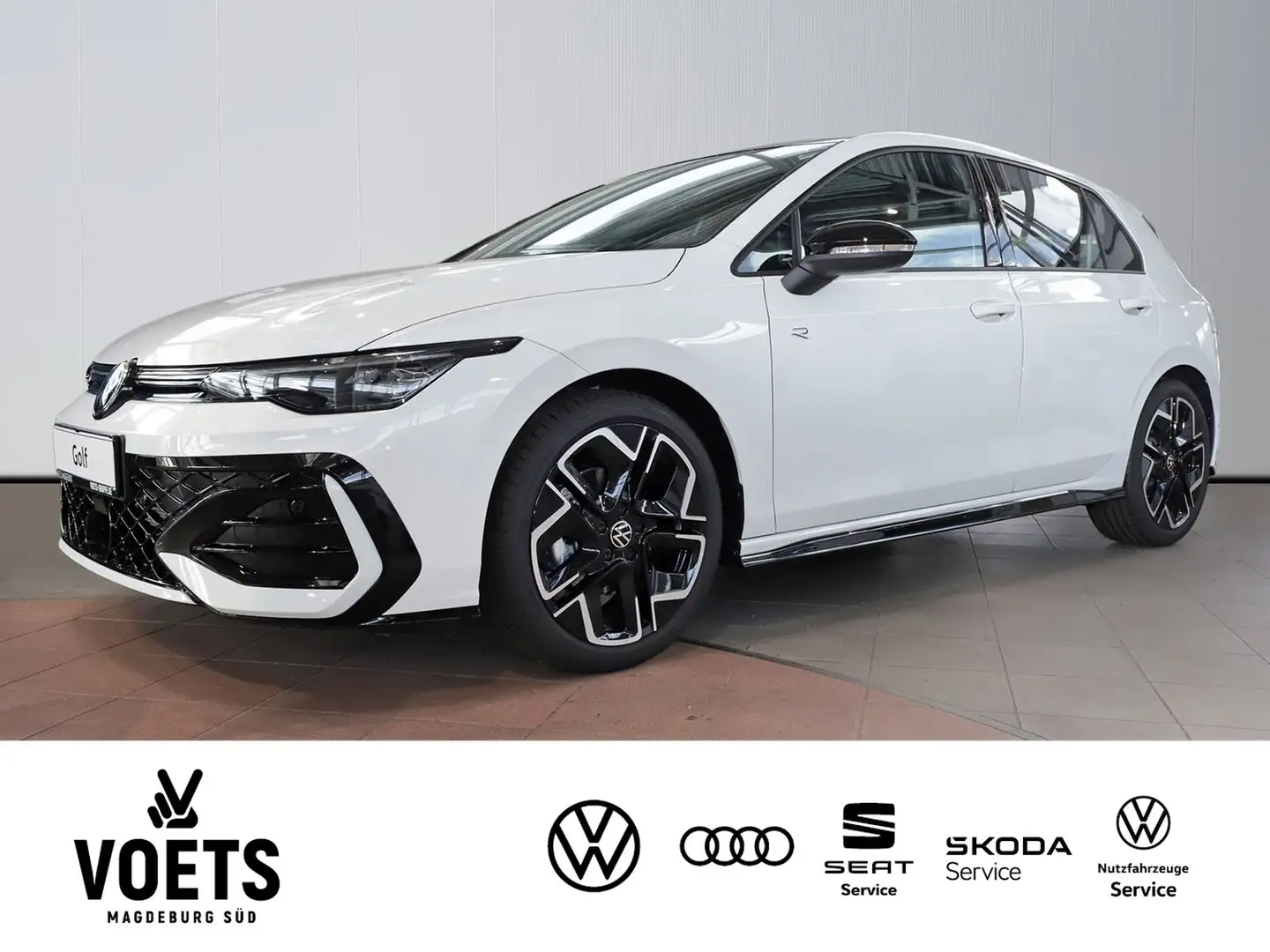 Volkswagen Golf R -Line 1,5 l eTSI OPF DSG KAMERA+NAVI+LED Weiß - 1