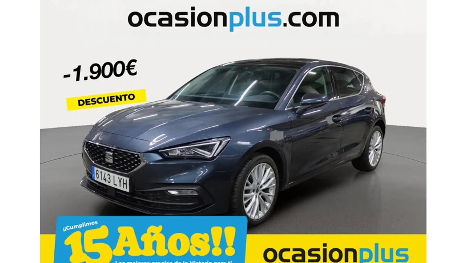 SEAT Leon 1.5 TSI S&S Xcellence 150 Gris - 1