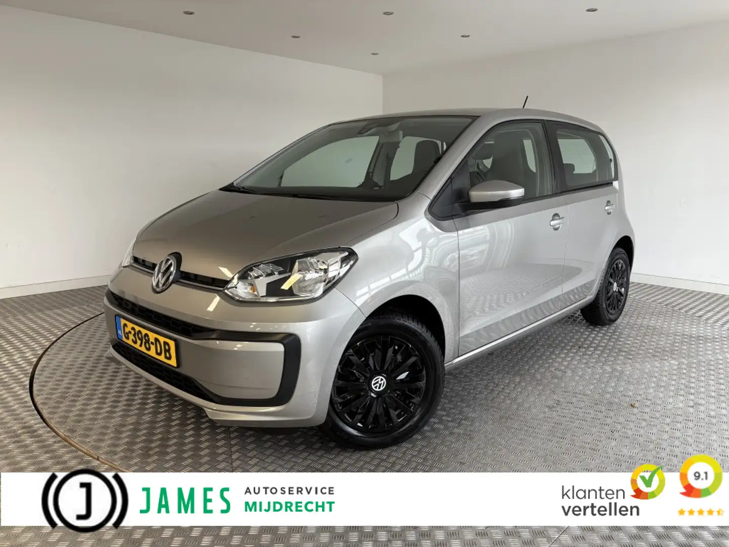 Volkswagen up! 1.0 BMT move up! 5-deurs, Airco Grijs - 1