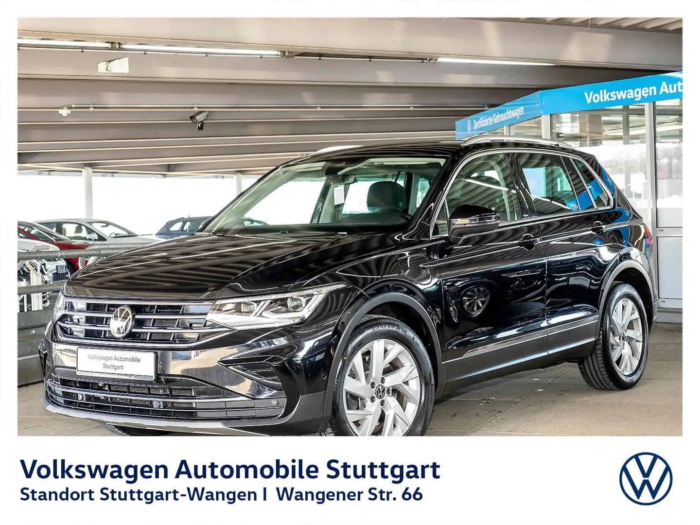 Volkswagen Tiguan Elegance 1.4 TSI Hybrid DSG Navi Kamera Schwarz - 1