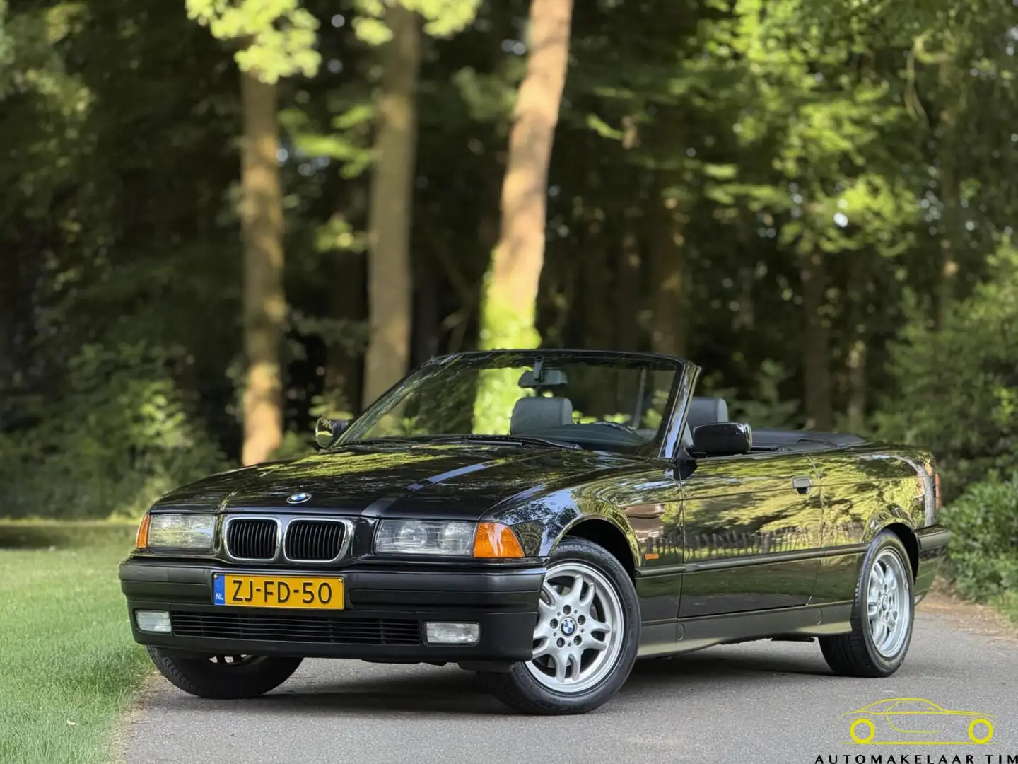 BMW 320 3-serie Cabrio 320i Executive /1e Eig. /1e Lak/ Or Zwart - 1