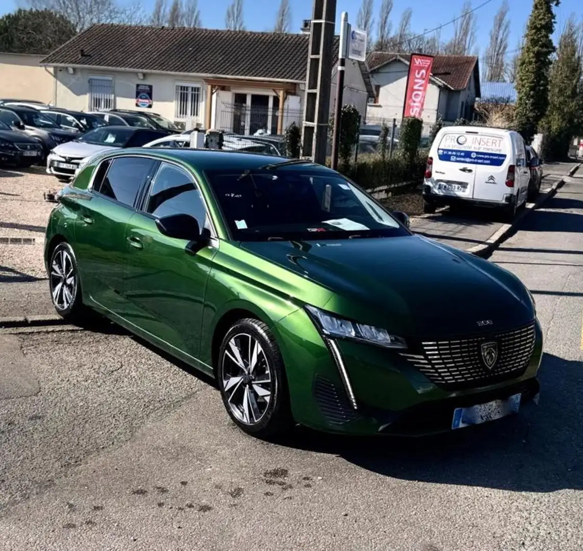 Peugeot 308 ALLURE 1.2 PT 130CV 11659HT TBEG GARANTIE 12 MOIS  Groen - 1