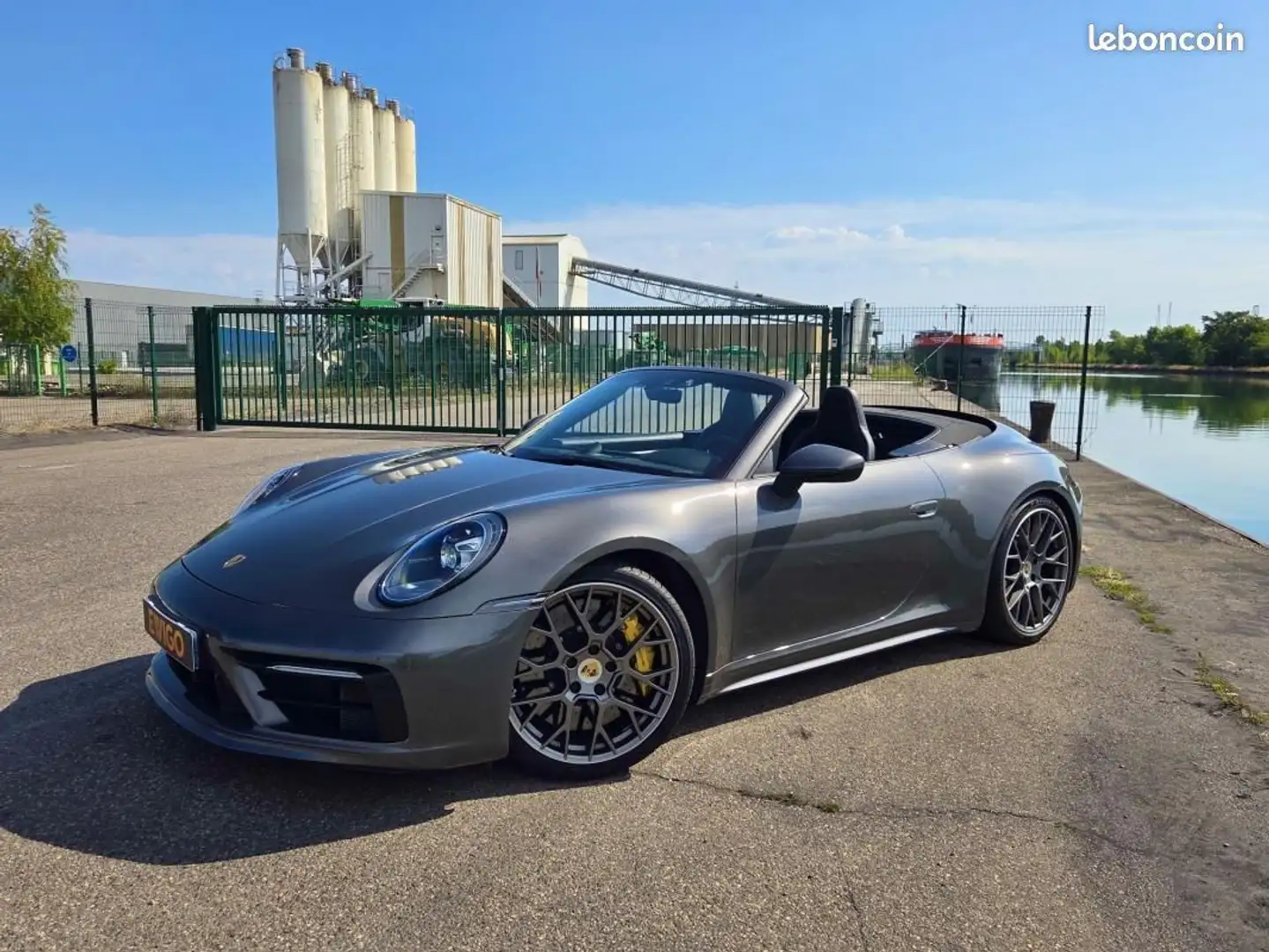 Porsche 992 (992) CABRIOLET 3.0 450ch CARRERA 4S PDK CHRONO PS Gris - 2