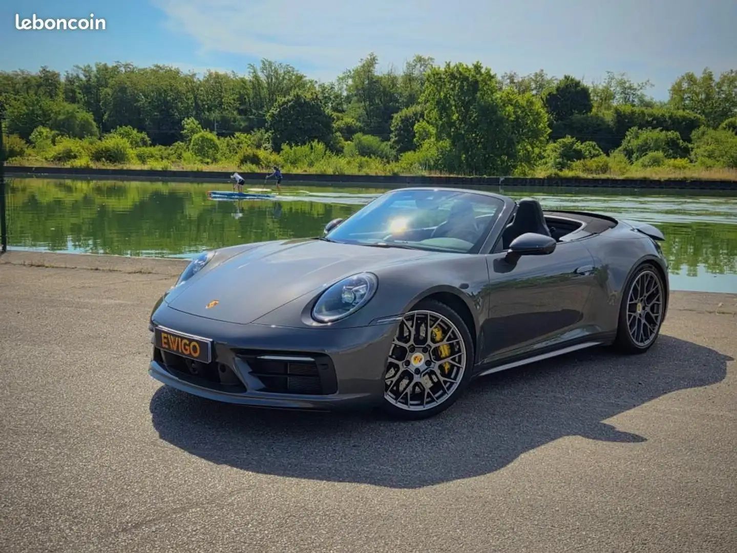Porsche 992 (992) CABRIOLET 3.0 450ch CARRERA 4S PDK CHRONO PS Gris - 1