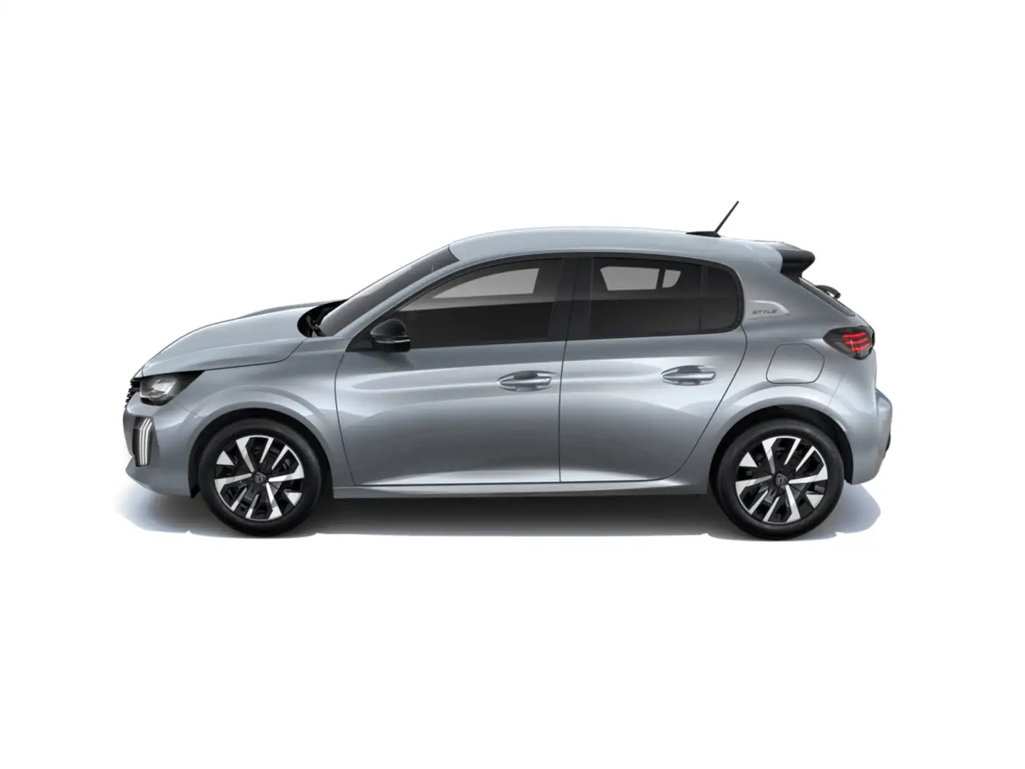 Peugeot 208 Style | Dashboard en deurpanelen in kunststof met Grijs - 2
