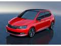 Skoda Fabia III 1.0 TSI 95 MONTE CARLO PHASE 2 / BOITE MECANIQ Rouge - thumbnail 1
