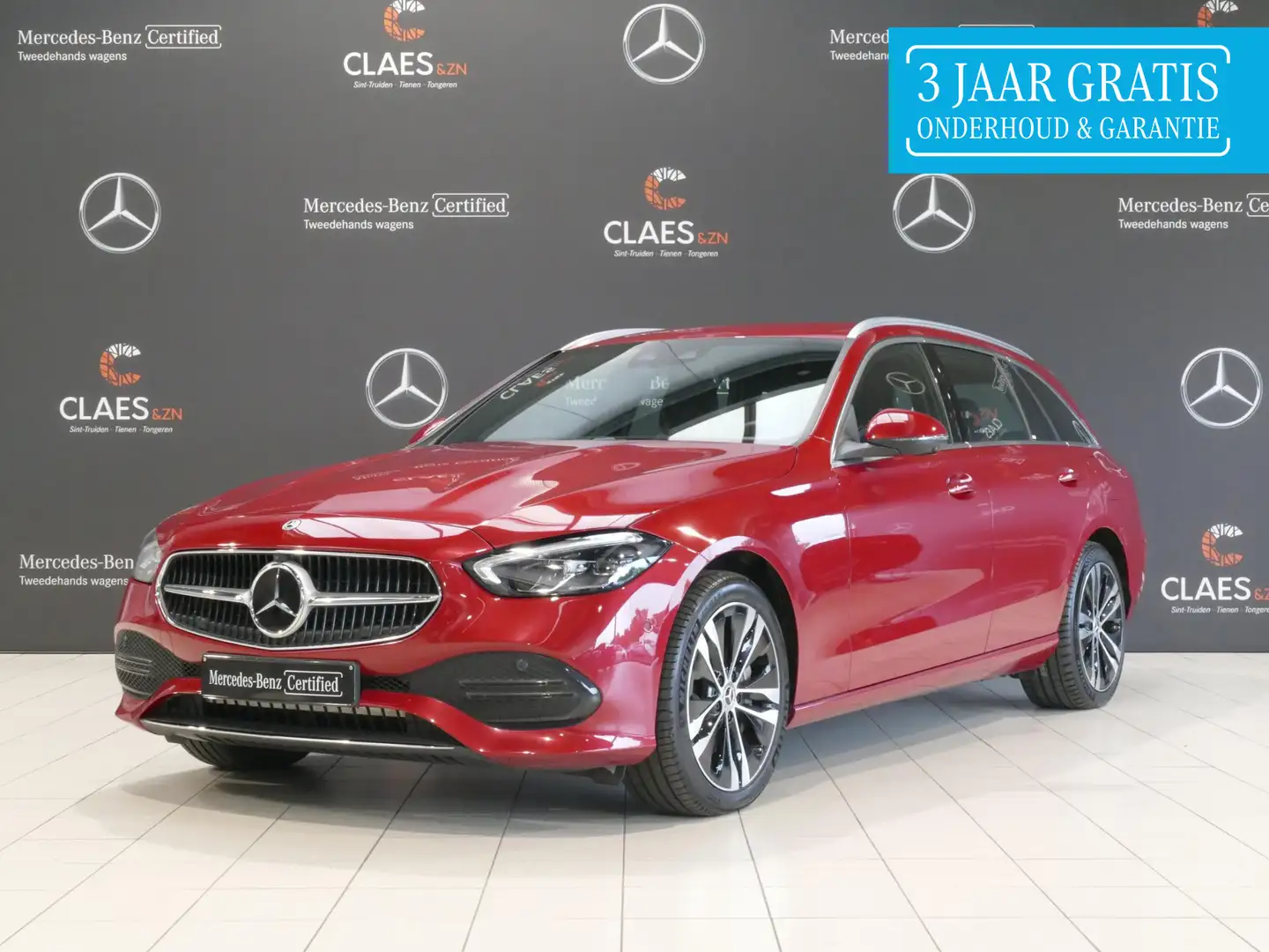 Mercedes-Benz C 300 300e Break Luxury Line DOS 7513 Rot - 1