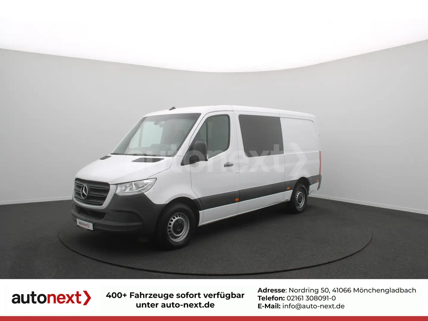 Mercedes-Benz Sprinter 317 Automatik *Mixto* AHK 3,5t+KAMERA (5619) Blanc - 1