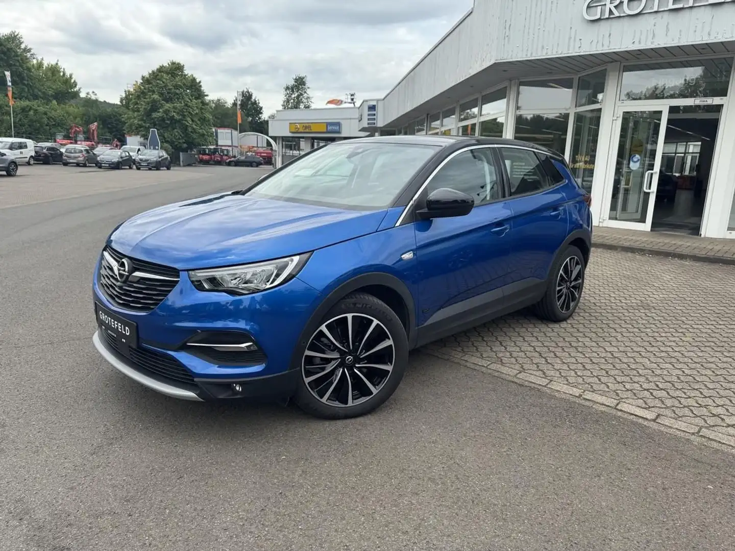 Opel Grandland X 1.6 Turbo Hybrid Elegance (EURO 6d) Bleu - 2