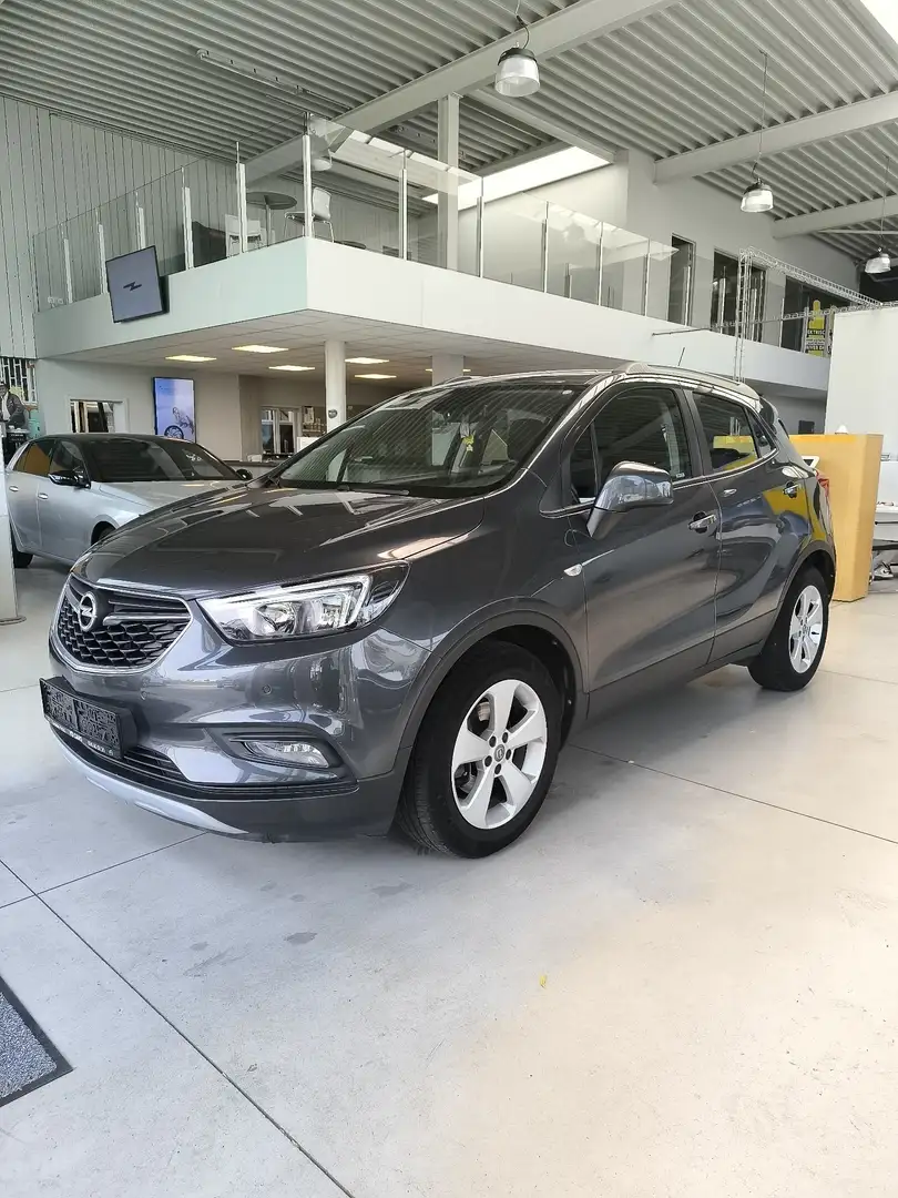Opel Mokka X 1.6 B*Navi*ParkS V/A*CruisCont*A/C*Blth*Auto.Verl* Argent - 1