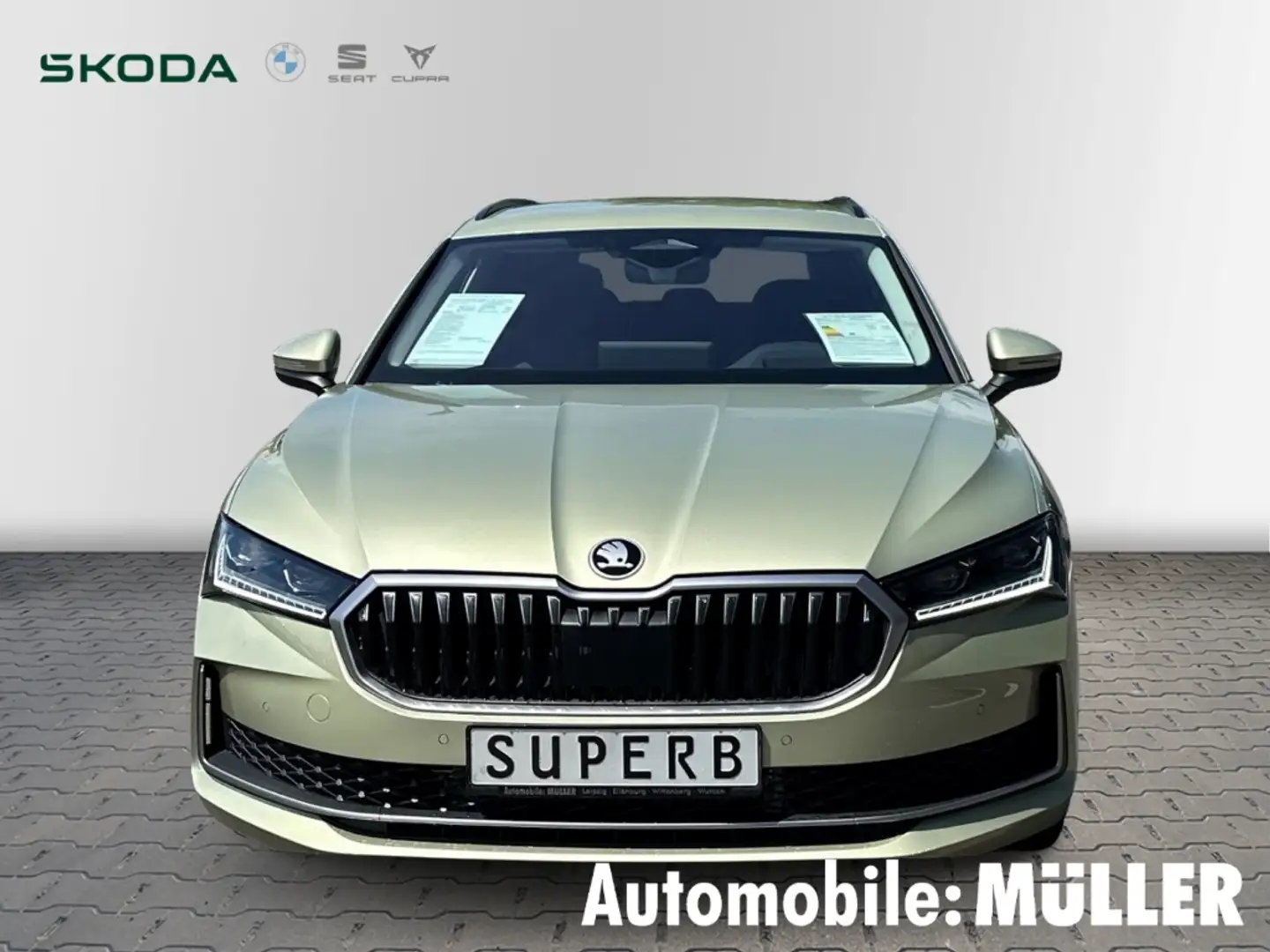 Skoda Superb Combi 2.0 TDI 142 kW 4x4 DSG EU6e Selection Allrad Beige - 2