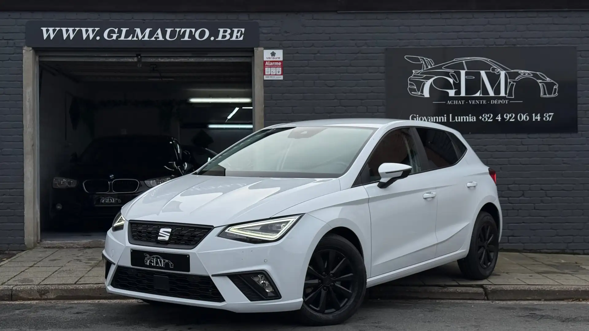 SEAT Ibiza Ibiza 1.0 TSI * GARANTIE 12 MOIS * FAIBLE TAXE Blanc - 1