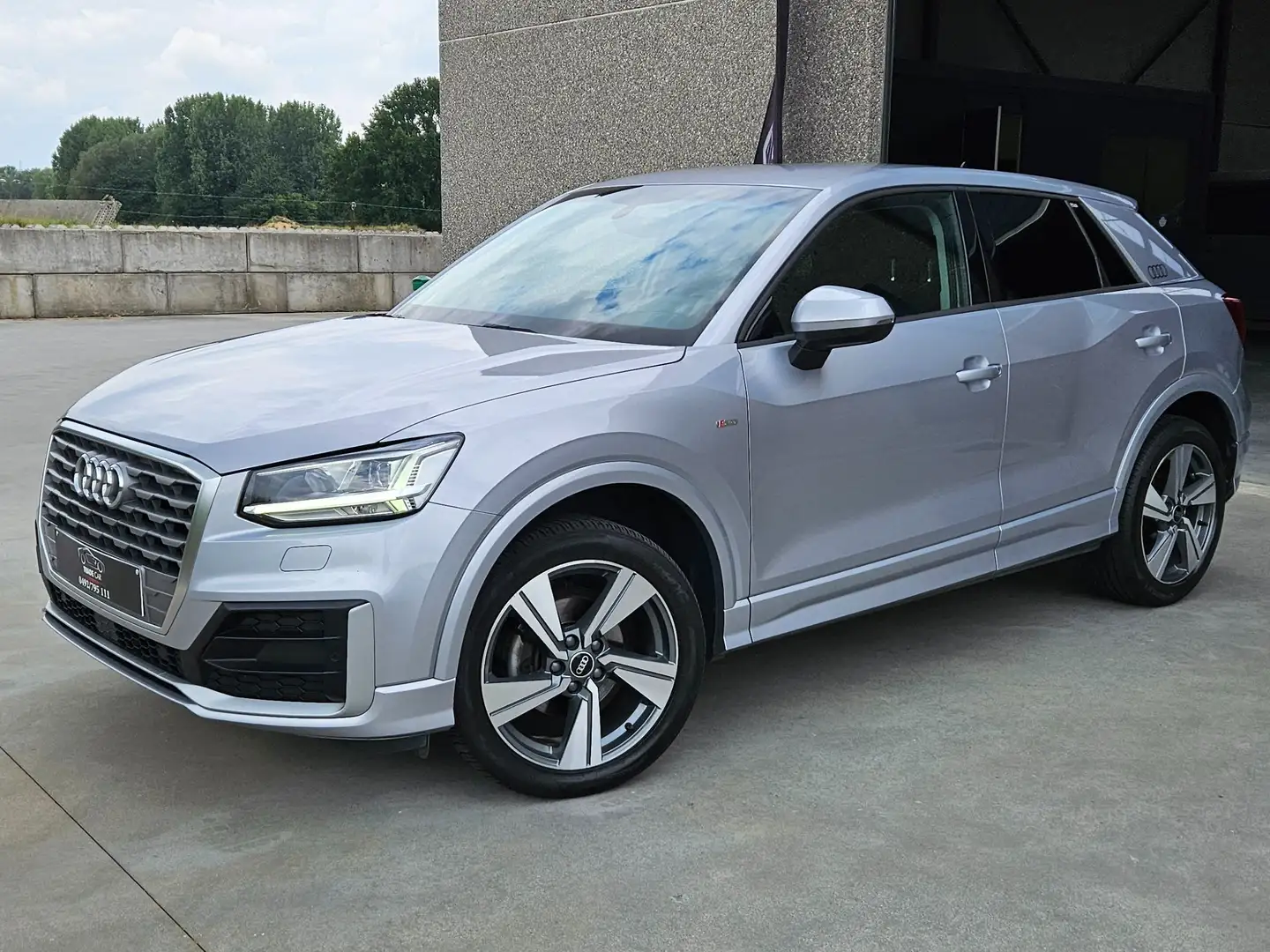 Audi Q2 Q2 30 TFSI S-LINE (EU6d-TEMP)*S LINE*LEDER*NAVI*.. Zilver - 1