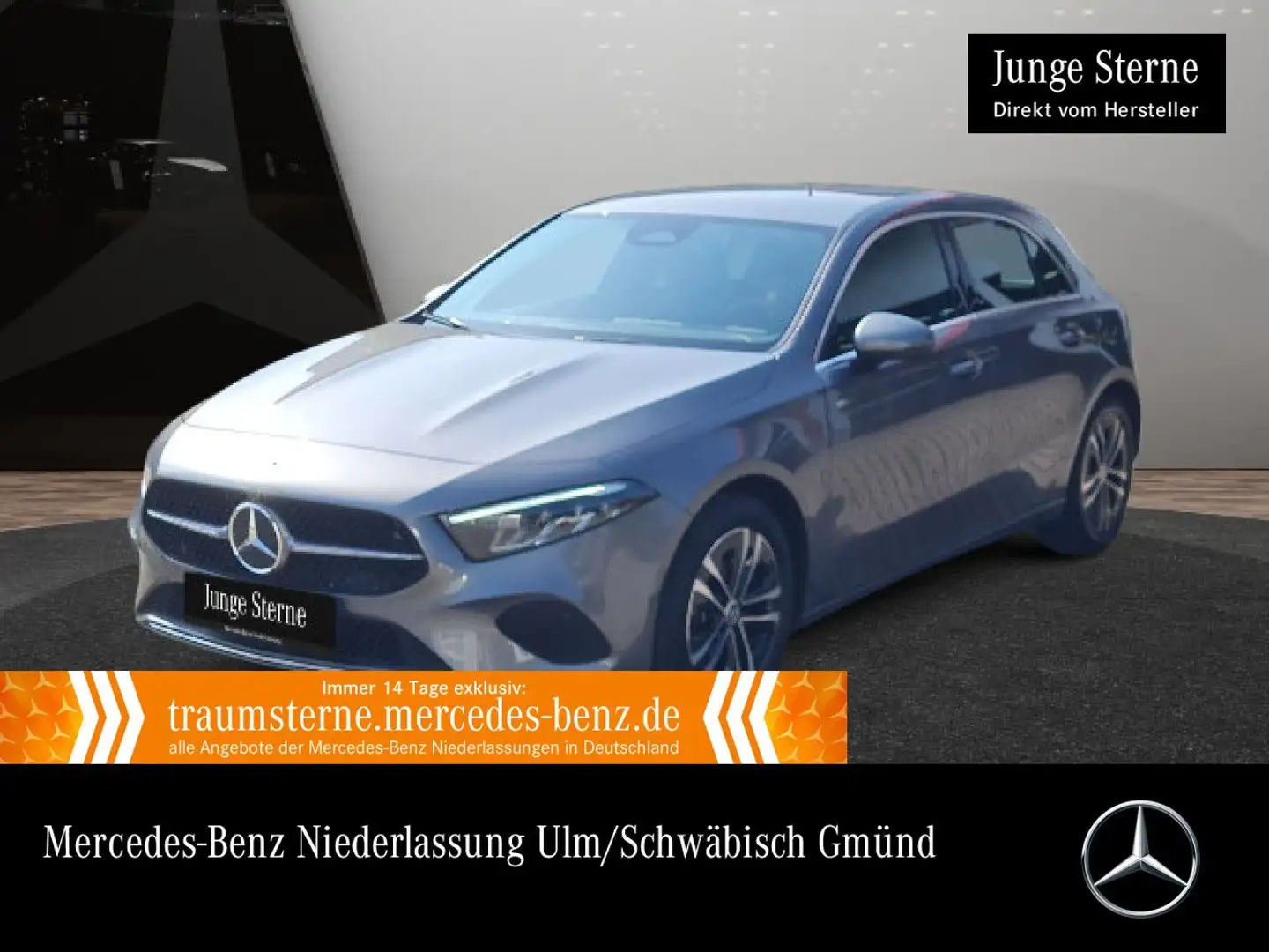 Mercedes-Benz A 200 PROGRESSIVE+AHK+LED+KAMERA+7G Grau - 1