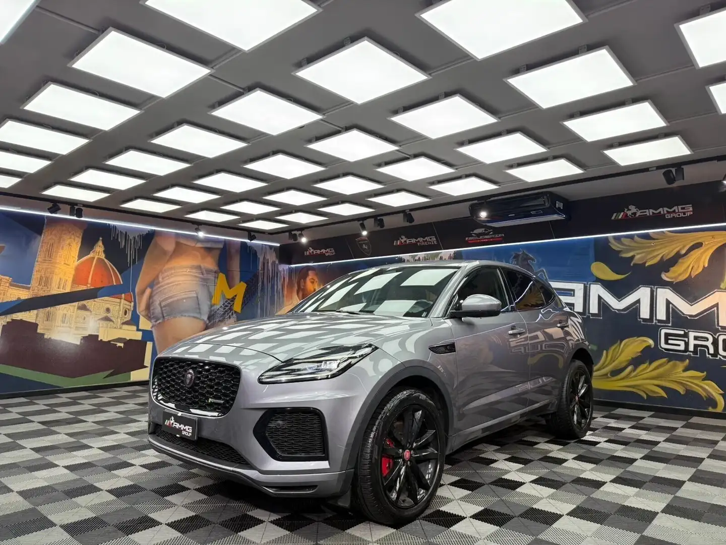 Jaguar E-Pace E-Pace 2.0D I4 204 CV AWD Auto R-Dynamic HSE Gris - 1