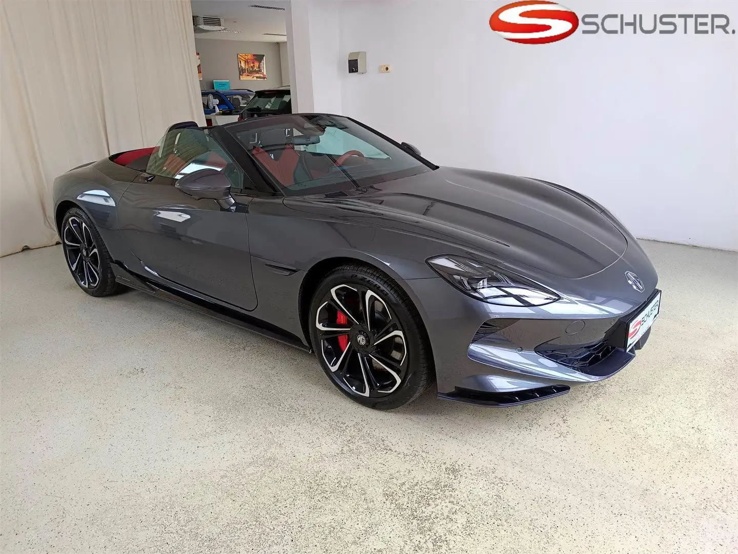 MG Cyberster GT rotes Dach Grau - 1