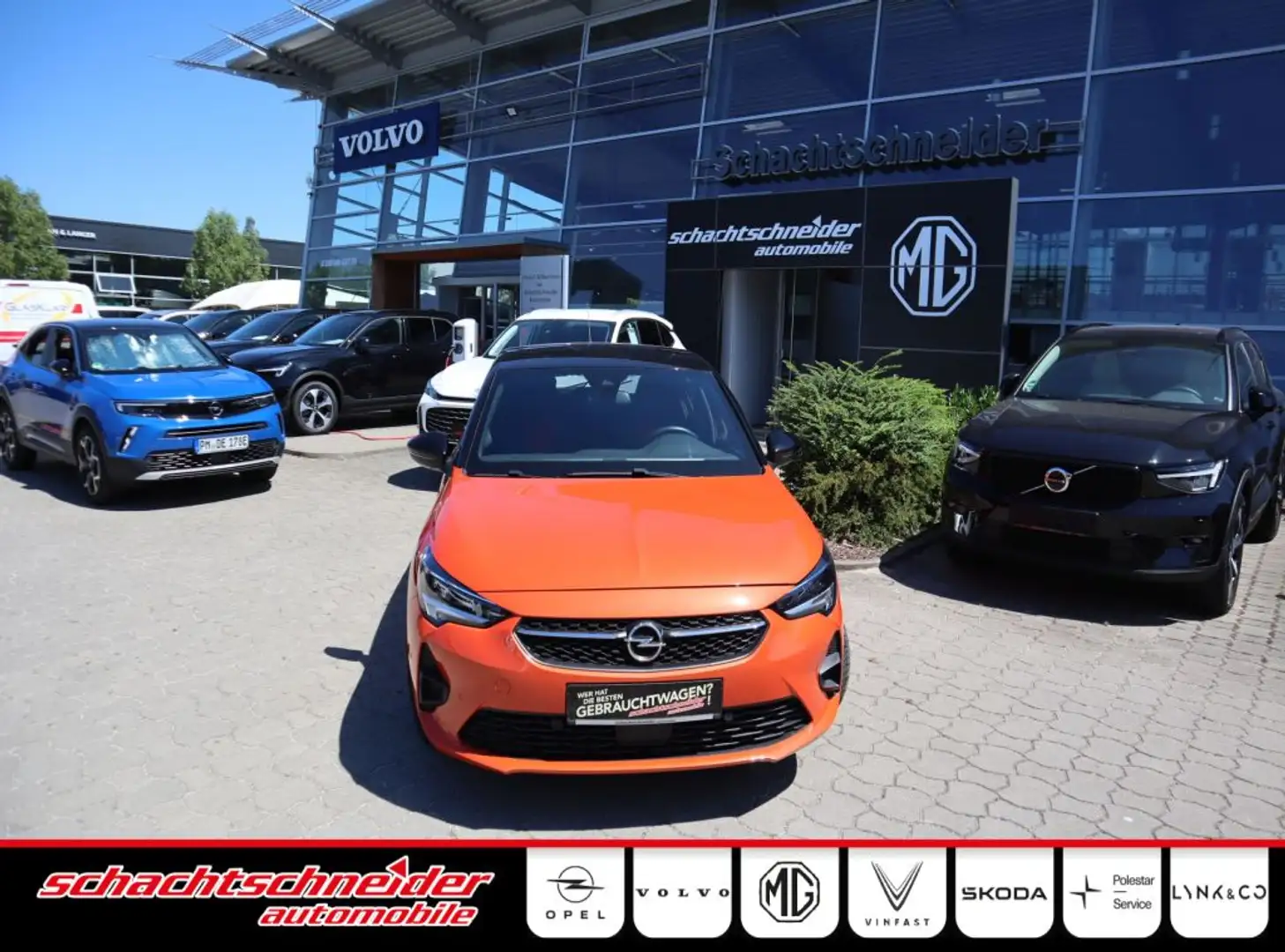 Opel Corsa-e GS Line+Allwetter+Kamera+LED Orange - 1