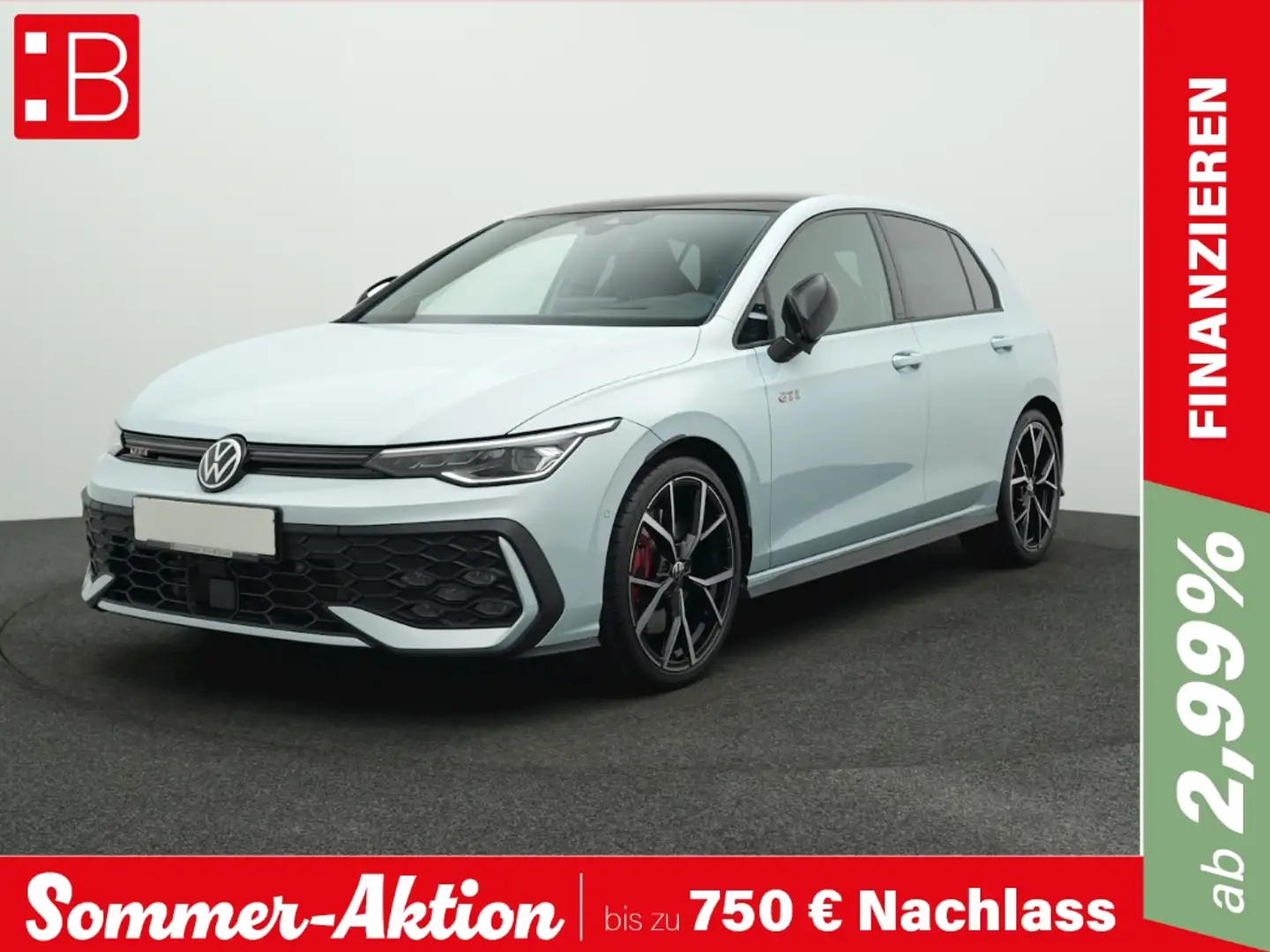 Volkswagen Golf GTI 8 2.0 TSI DSG Neues Modell Black Style 19 H+K PANO Blau - 1