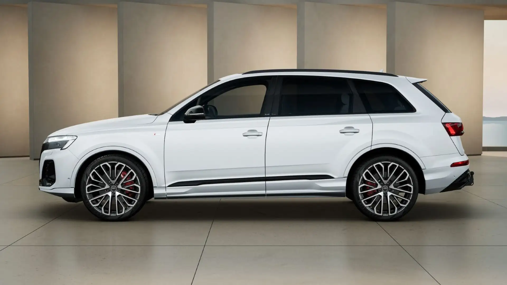 Audi Q7 50 TDI qu. S line Sport*Air*Pano*B&O*AHK*HuD Weiß - 2