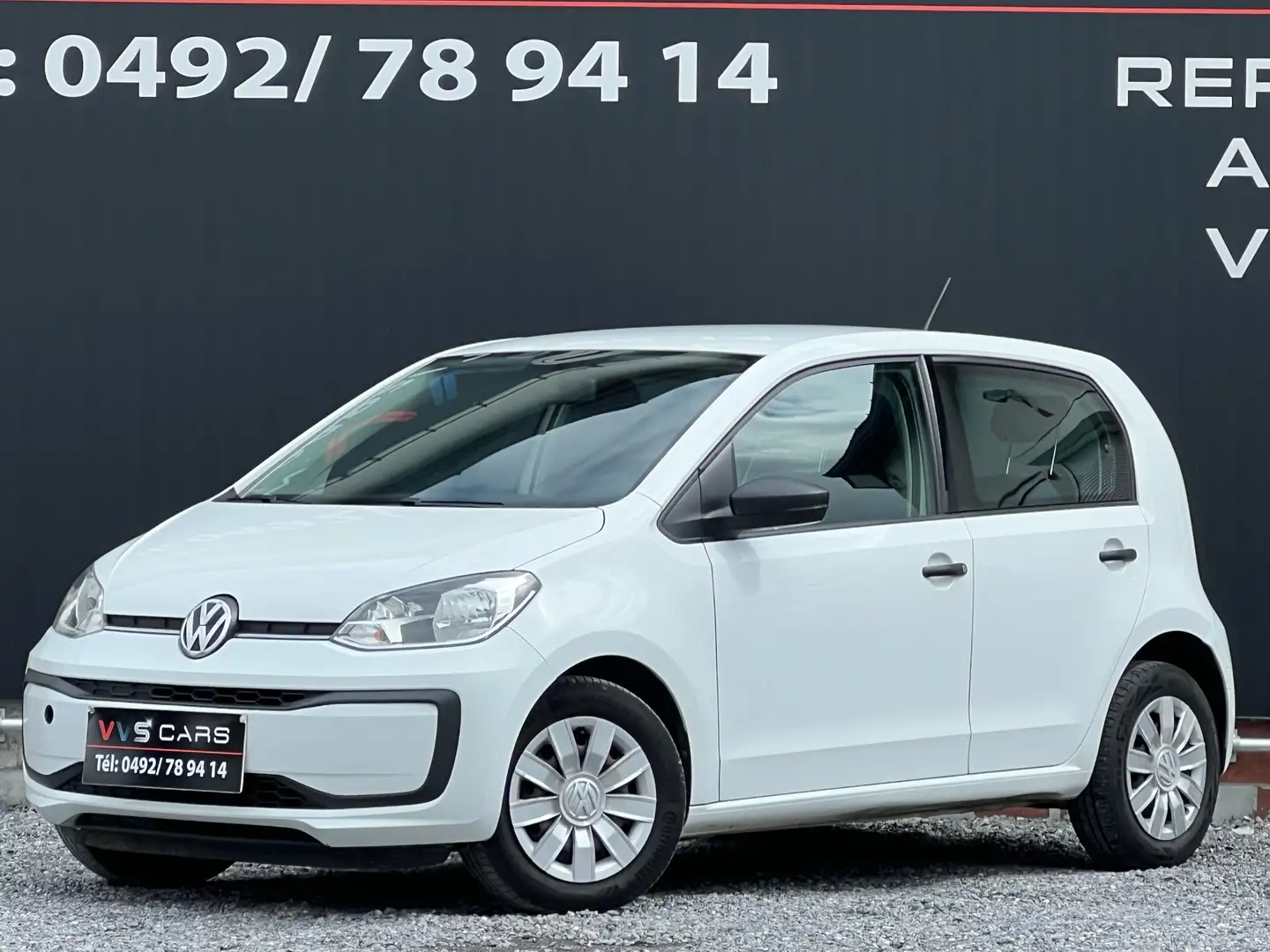 Volkswagen up! 1.0i - 2017 - AIRCO - 5 PORTES - 1er Propr Blanc - 1