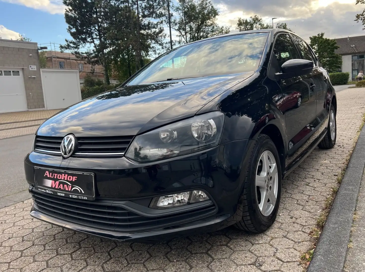 Volkswagen Polo V Trendline/TÜV Neu/5Türer/Klima Schwarz - 1