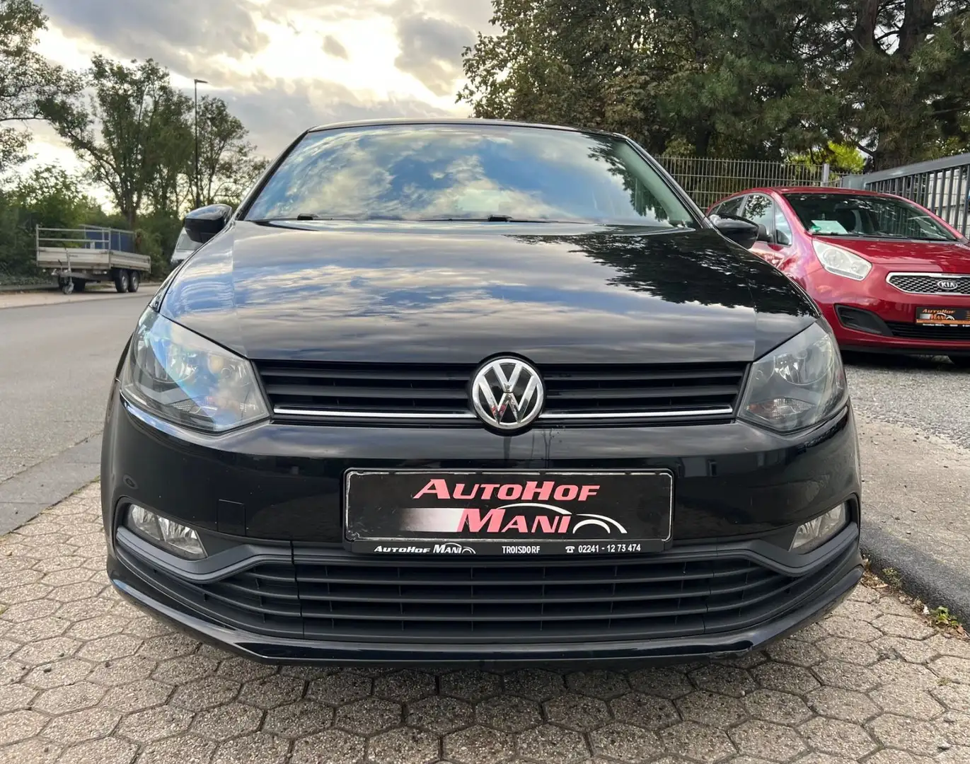 Volkswagen Polo V Trendline/TÜV Neu/5Türer/Klima Schwarz - 2