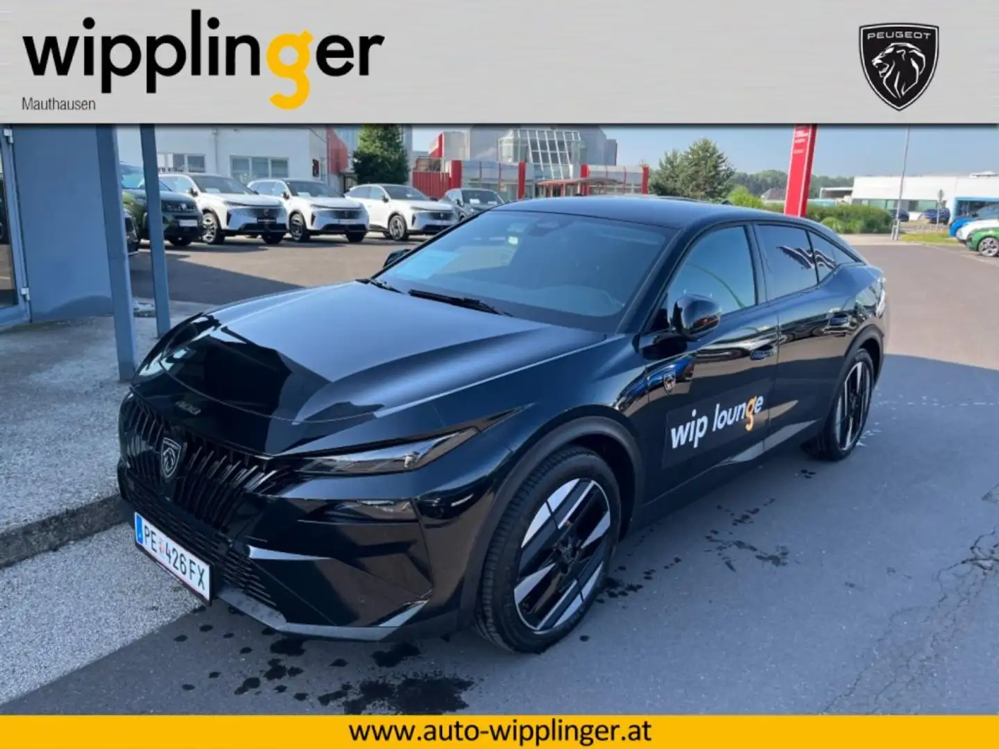 Peugeot 408 GT Exclusive Hybrid 145 e-DCS6 LP € 42.675,- Schwarz - 1