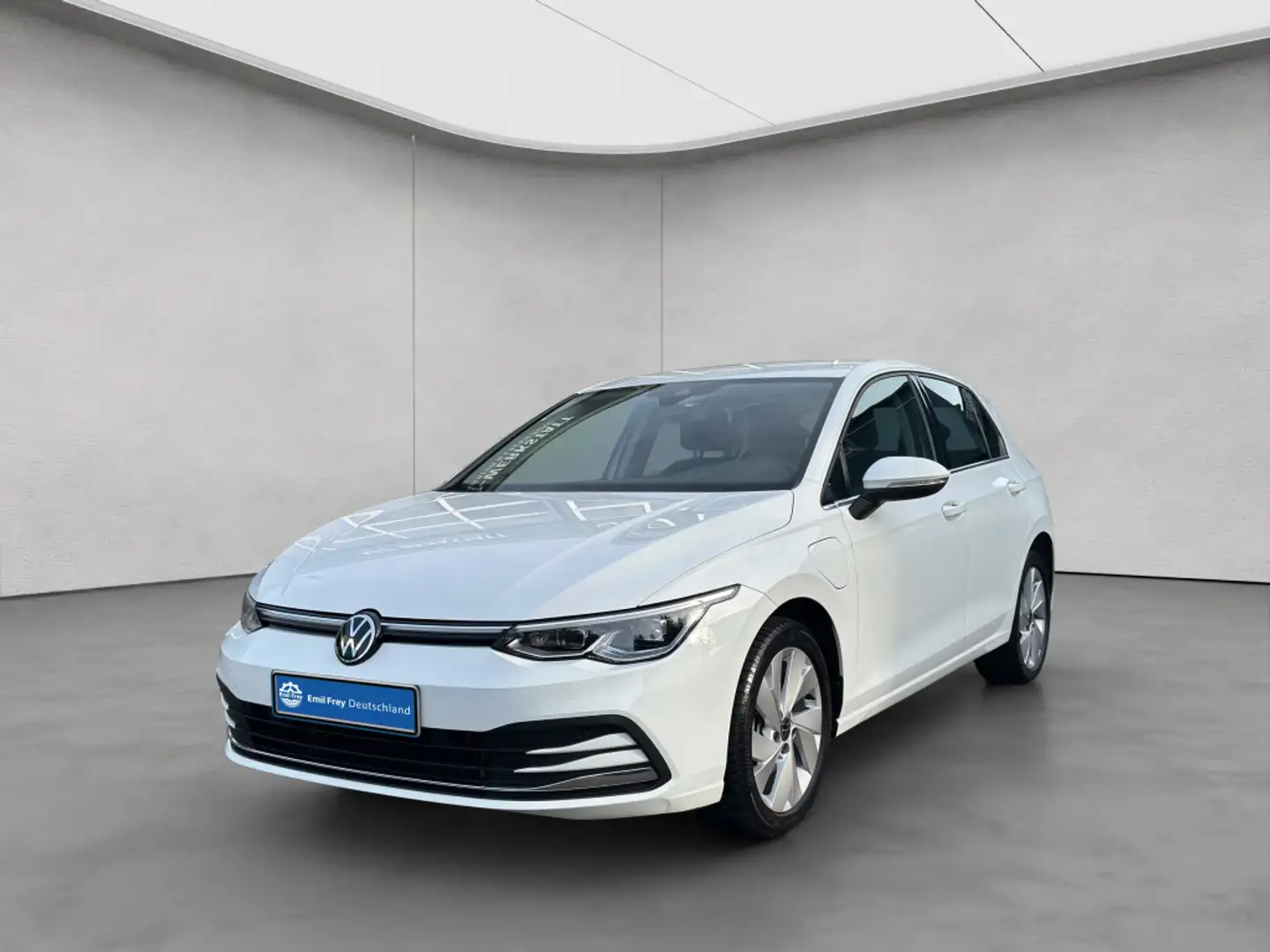 Volkswagen Golf VIII 1.4 eHybrid DSG Style NAVI ACC PDC ERG Blanc - 2