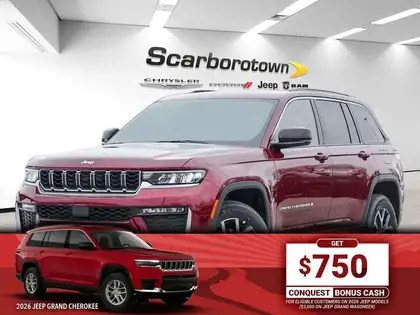 Red 2026 Jeep Grand Cherokee SUV / Crossover  8-Speed Automatic