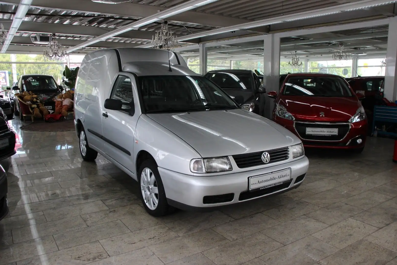 Volkswagen Caddy 1.9 SDI *AHK* Gris - 2