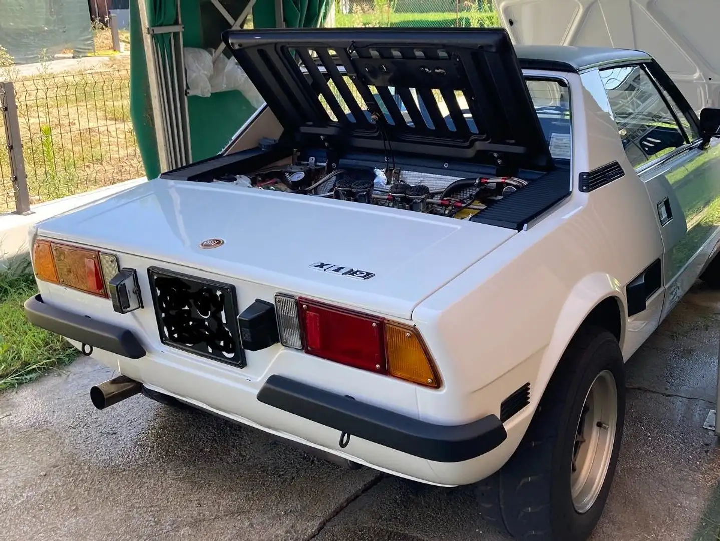 Fiat X 1/9 1300 prima serie Weiß - 2