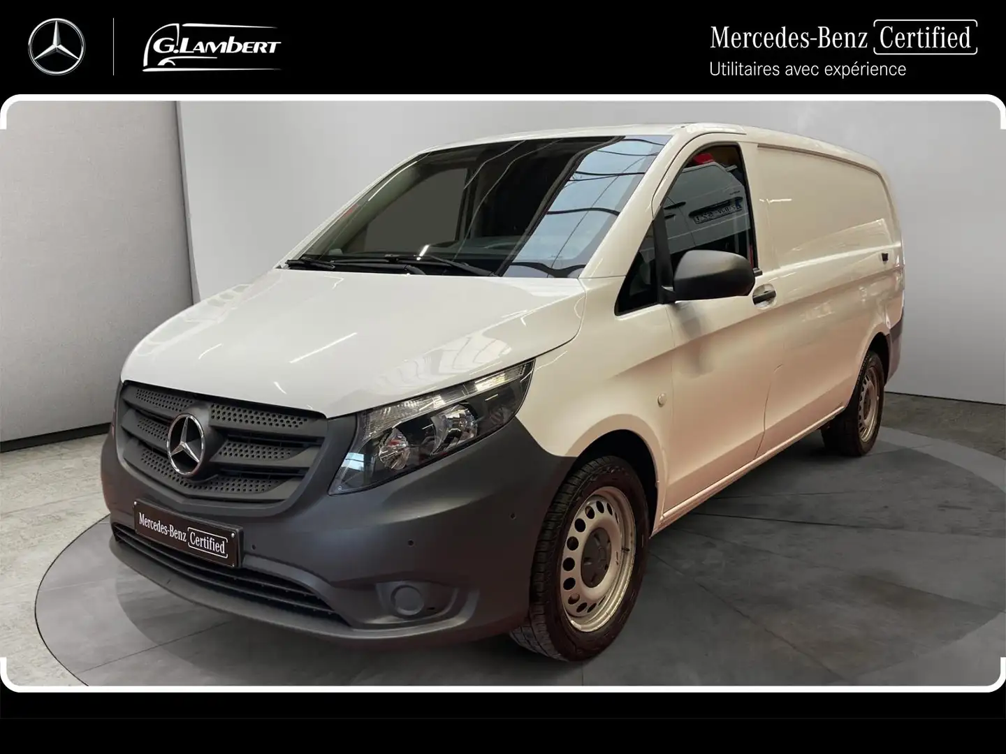 Mercedes-Benz Vito 119 CDI Lang Blanc - 1