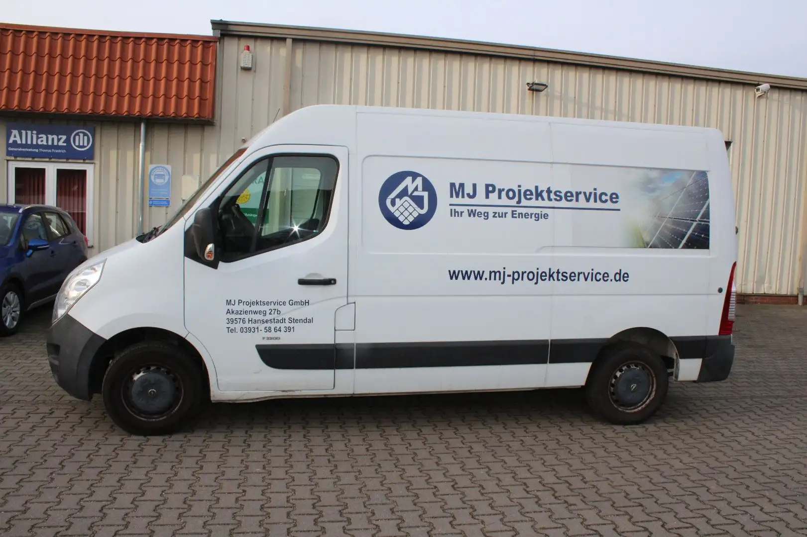 Opel Movano B Kasten Hoch L2H2 3,3t Klima AHK Weiß - 2