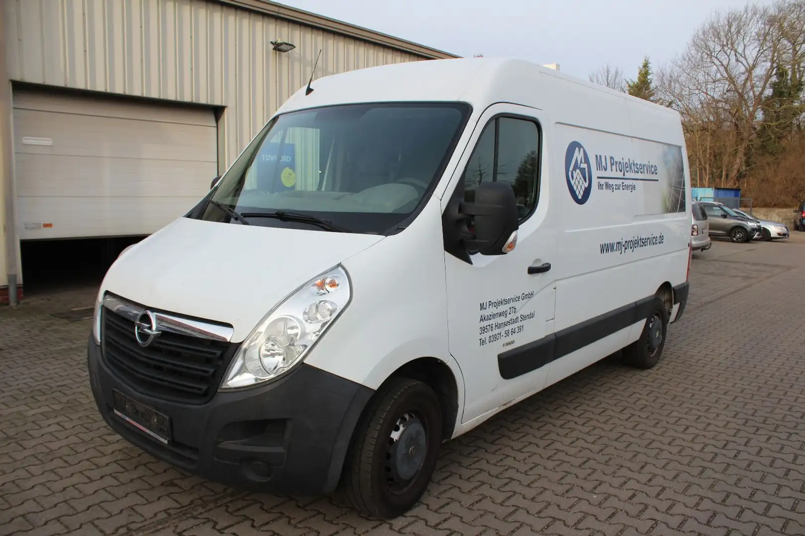 Opel Movano B Kasten Hoch L2H2 3,3t Klima AHK Weiß - 1