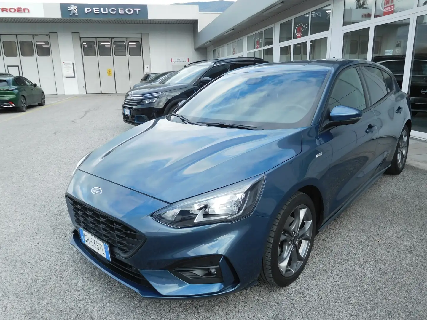 Ford Focus 1.0 EcoBoost 125cv 5pt ST-Line Bleu - 1