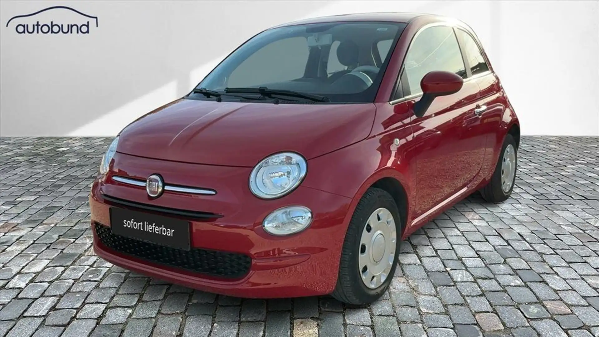 Fiat 500 1,0 MHEV Pop DAB Klima Rot - 1