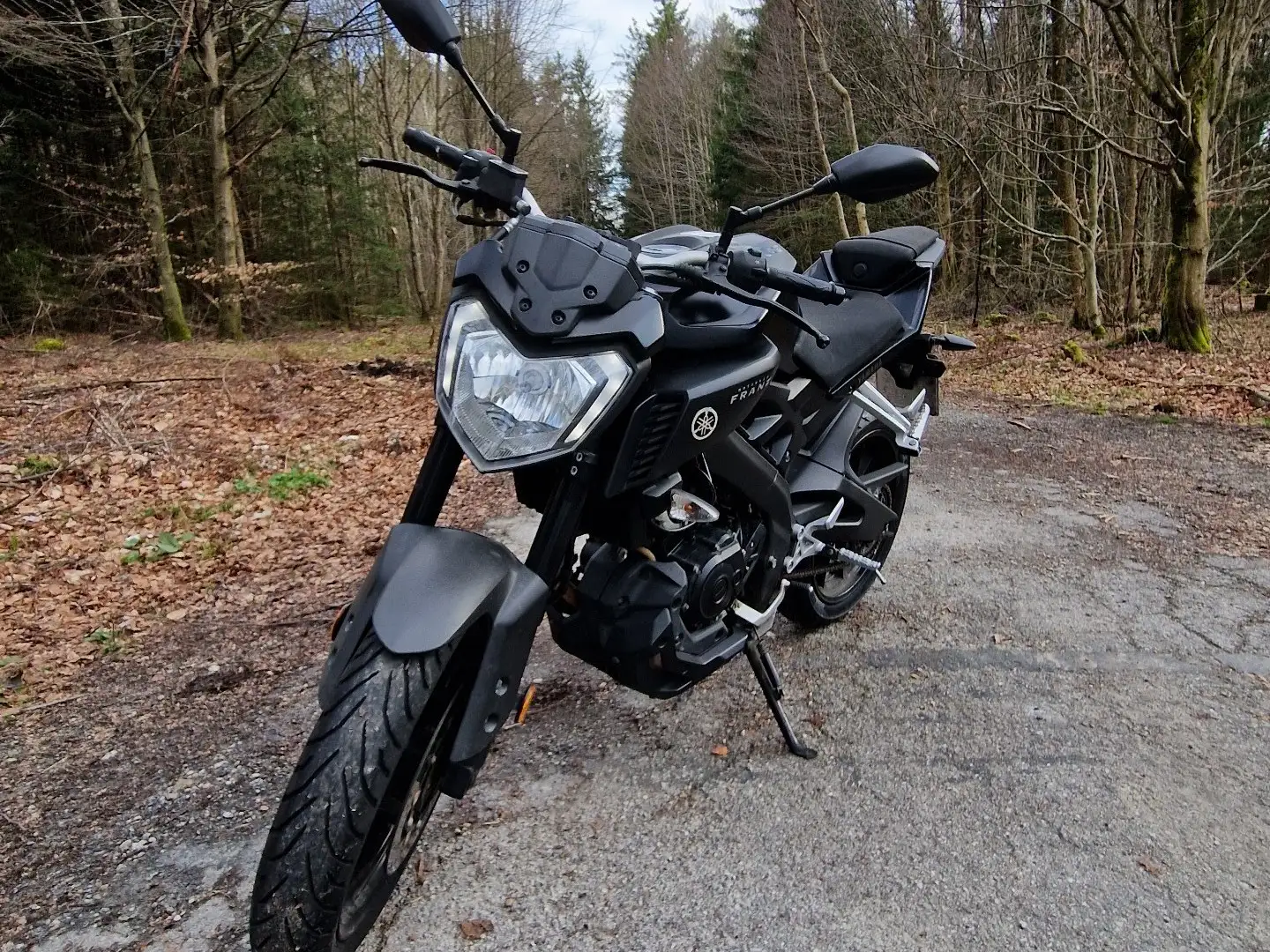 Yamaha MT-125 Чорний - 1