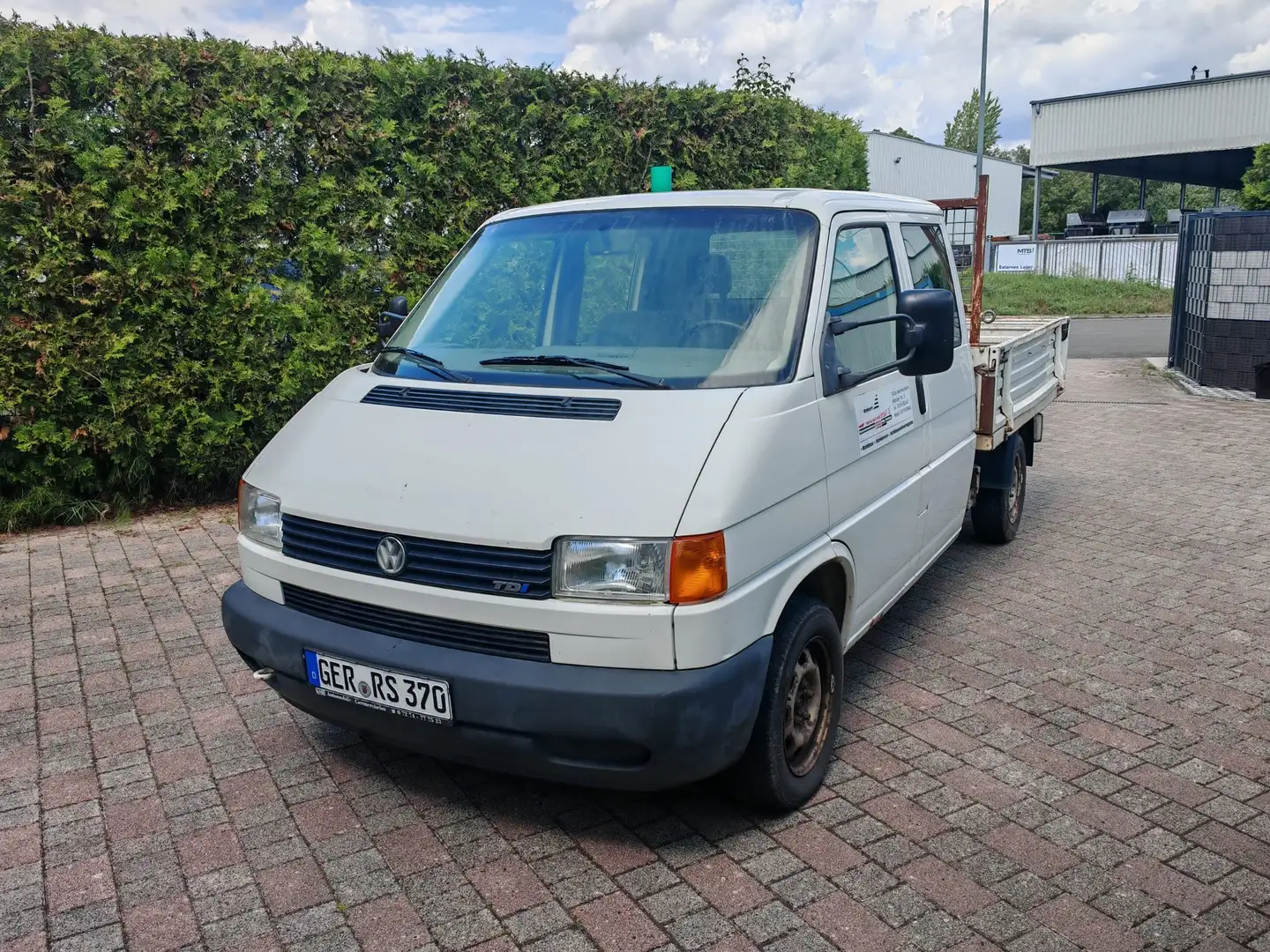 Volkswagen T4 Transporter T4 Doka Pritsche Weiß - 1